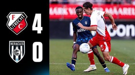 Eredivisie League: FC Utrecht 4 - 0 Heracles (2025-2026)