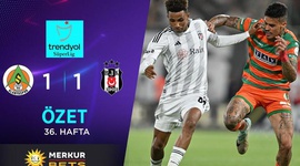 Super Ligi: Alanyaspor 1 - 1 Besiktas (2023-2024)