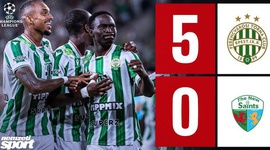 Liga Campeões: Ferencvaros 5 - 0 TNS (2024-2025)