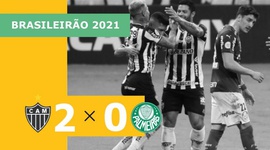 Brasileirão: Atlético-MG 2 - 0 Palmeiras (2021)
