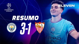 Liga Campeões: Man City 3 - 1 Sevilla (2022-2023)