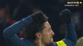 Ligue 1: PSG vs Lille, Golo 2-0 Marquinhos (2024-2025)