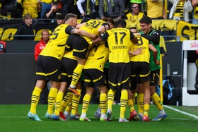 Dortmund marca ‘fora de horas’ na receção ao Colónia e volta aos triunfos