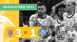 Brasileirão: Corinthians 3 - 1 Bahia (2021)