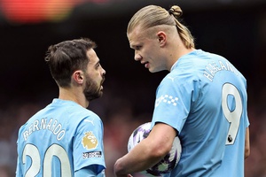 Haaland 'declara-se' a Bernardo Silva: "Amo-te tanto como o Pep"