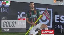 Liga Portugal Betclic: CF Estrela Amadora vs V. Guimarães, Golo 1-1 Bucca (2024-2025)