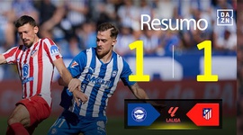 La Liga: Alavés 1 - 1 Atlético Madrid (2025-2026)