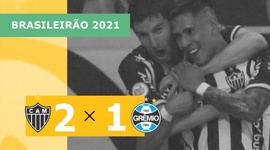 Brasileirão: Atlético-MG 2 - 1 Grêmio (2021)