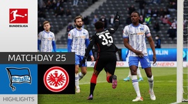Bundesliga: Hertha Berlin 1 - 4 Frankfurt (2021-2022)