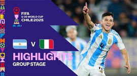 Mundial Sub-20: Argentina S20 1 - 0 Itália S20 (2025)