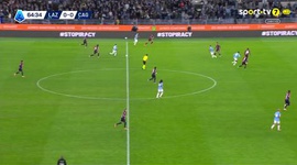 Serie A: Lazio vs Cagliari, Golo 1-0 G. Isaksen (2025-2026)
