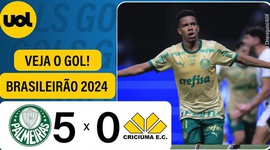 Brasileirão: Palmeiras 5 - 0 Criciúma (2024)