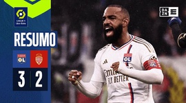 Ligue 1: Lyon 3 - 2 Monaco (2023-2024)