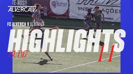 Juniores B S17: Alverca 1 - 1 Benfica (2025-2026)