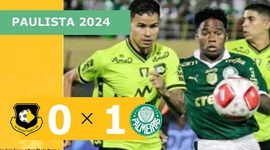Campeonato Paulista: São Bernardo 0 - 1 Palmeiras (2024)