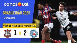 Brasileirão: Corinthians 1 - 2 Bahia (2025)