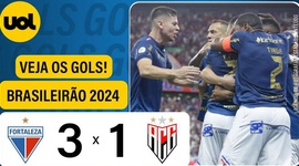 Brasileirão: Fortaleza 3 - 1 Atlético-GO (2024)