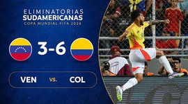 Qualificação Mundial América do Sul: Venezuela 3 - 6 Colômbia (2026)