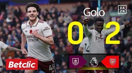 Premier League: Burnley vs Arsenal, Golo 0-2 Rice (2025-2026)