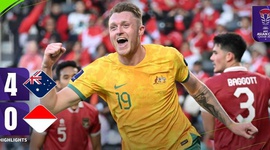 Taça Asiática: Austrália 4 - 0 Indonésia (2023)