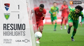 Liga NOS: Gil Vicente 1 - 1 Tondela (2020-2021)