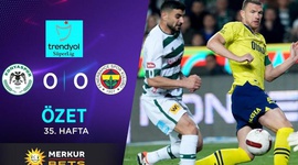 Super Ligi: Konyaspor 0 - 0 Fenerbahce (2023-2024)