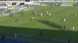 Serie A: Verona vs Parma, Golo 0-1 M. Pellegrino (2025-2026)