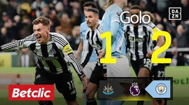 Premier League: Newcastle vs Man City, Golo 2-1 Barnes (2025-2026)