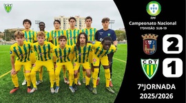 Juniores A S19 I Divisão: Torreense 2 - 1 Tondela (2025-2026)