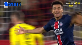 Ligue 1: Monaco vs PSG, Golo 0-1 D. Doué (2024-2025)