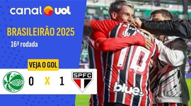 Brasileirão: Juventude 0 - 1 São Paulo (2025)