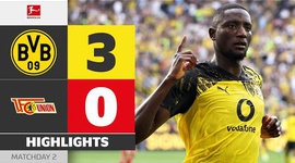 Bundesliga: Dortmund 3 - 0 Union Berlin (2025-2026)