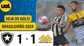 Brasileirão: Botafogo 1 - 1 Criciúma (2024)