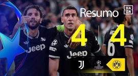Liga Campeões: Juventus 4 - 4 Dortmund (2025-2026)