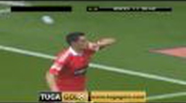Liga Sagres: Benfica (1-0) Rio Ave: Golo Oscar Cardozo (2009-2010)