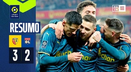 Ligue 1: Lens 3 - 2 Lyon (2023-2024)