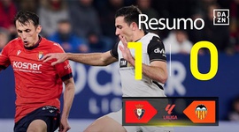 La Liga: Osasuna 1 - 0 Valência (2025-2026)