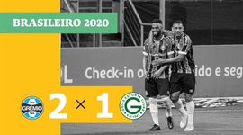 Brasileirão: Grêmio 2 - 1 Goiás (2020)