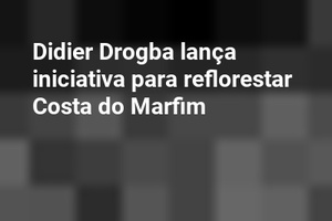 Didier Drogba lança iniciativa para reflorestar Costa do Marfim