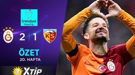 Super Ligi: Galatasaray 2 - 1 Kayserispor (2023-2024)