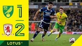 Championship: Norwich 1 - 2 Middlesbrough (2022-2023)