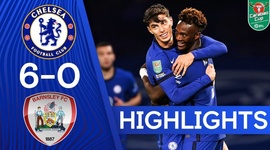 League Cup: Chelsea 6 - 0 Barnsley (2020-2021)