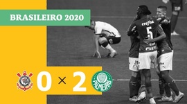 Brasileirão: Corinthians 0 - 2 Palmeiras (2020)