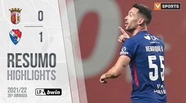 Liga Portugal Bwin: Sp. Braga 0 - 1 Gil Vicente (2021-2022)