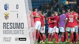 Liga Portugal Bwin: Vizela 0 - 1 Benfica (2021-2022)