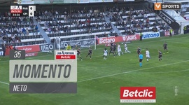 Liga Portugal Betclic: Farense vs Casa Pia, Jogada Neto, 35' (2024-2025)