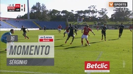 Liga Portugal Betclic: Santa Clara vs Casa Pia, Jogada Sérginho, 16' (2024-2025)