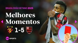 Brasileirão: Sport 1 - 5 Flamengo (2025)