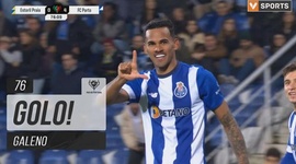 Taça de Portugal Placard: Estoril vs FC Porto, Golo 0-4 Galeno (2023-2024)