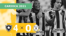 Campeonato Carioca: Botafogo 4 - 0 Macaé (2021)
